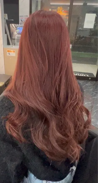 ロング 山北 優姫のヘアスタイル