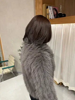 ショート カラー レイヤー/ボブパーマ /垢抜け/タクミのヘアスタイル