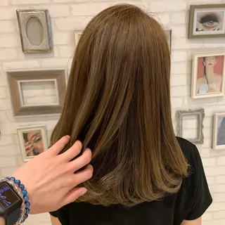 ミディアム ému エミュ　hair &spa所属・近藤 みゅうまのヘアスタイル