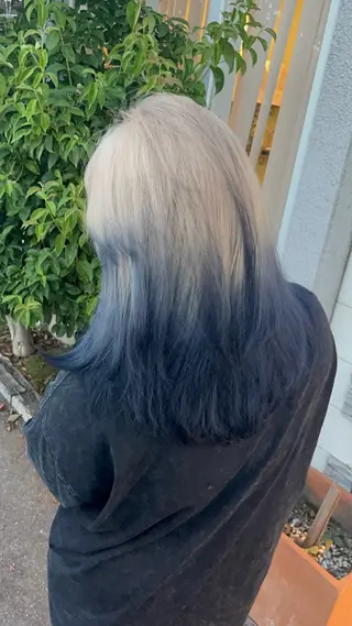 ロング カラー 💫レイヤーカット✨ 透明感カラー工藤雄大のヘアスタイル