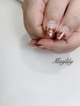 ネイル Nail care salon Maylily所属・Nail salon Maylilyのネイルデザイン