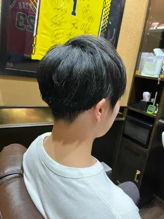 ショート メンズ UNTRACE -BARBER SHOP所属・工藤 千織のヘアスタイル