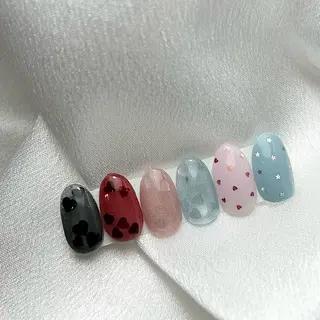 ネイル sizuha🩵 OpenSesameのネイルデザイン