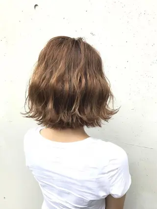 ショート カラー パーマ メンズ キッズ マツエク・マツパ Luela堅田所属・田中 裕士のヘアスタイル