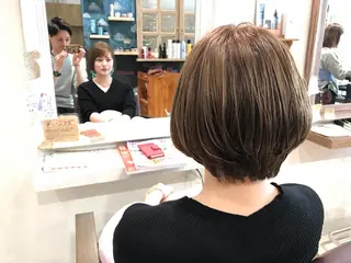 ショート カラー メンズ指名多数!! SiLO 田島のヘアスタイル