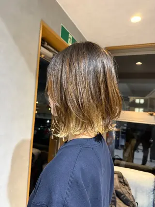 ミディアム 酒井 成貴のヘアスタイル