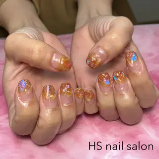 ミディアム hs nail salonのネイルデザイン