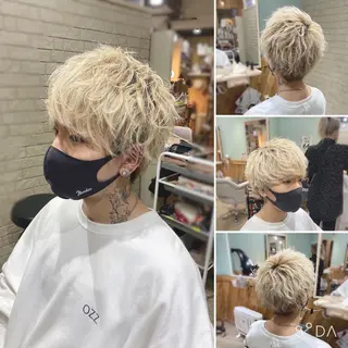 ショート CORE所属・薮 恵一のヘアスタイル