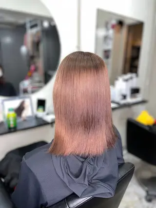 ミディアム カラー 魅力引き出しヘア🐾 るくものヘアスタイル