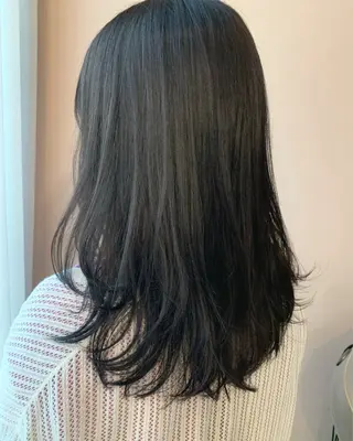 ロング カラー hub hair レイヤー/透明感のヘアスタイル