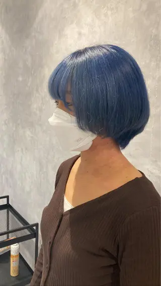ショート カラー HEDI所属・茨木 まひろのヘアスタイル