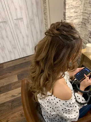 ヘアアレンジ hair make  Lucciのヘアスタイル