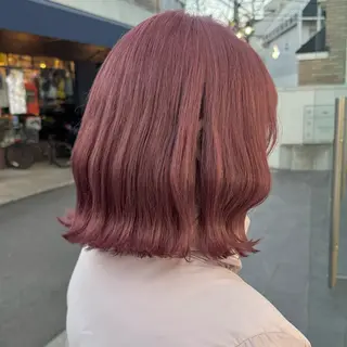 ミディアム カラー ayaka♡ 柔らかカラーのヘアスタイル