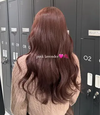 ロング カラー 銀座/透明感カラー/ うー🧚‍♀️💫のヘアスタイル