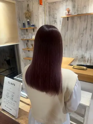ロング カラー CLAPS富岡所属・HONOKA 🎀のヘアスタイル