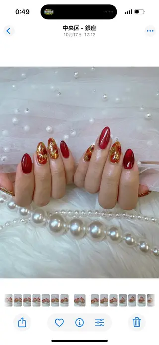 ネイル クイーンズネイル銀座所属・Queeens nailのネイルデザイン