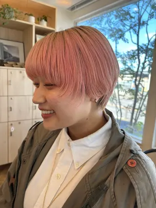 ショート 鈴木 祐香のヘアスタイル