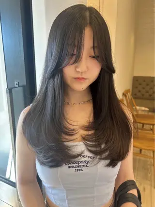 ロング LUVISM りきのヘアスタイル