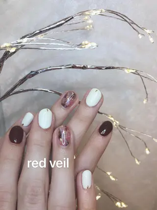 ショート ネイル 長さ出し専門 nynaのネイルデザイン