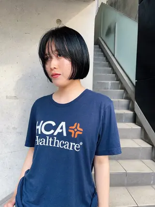 ショート くせ毛カットとパーマ /美容室難民の方是非のヘアスタイル