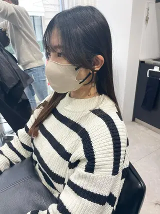 セミロング 🌸インナーカラー 🌸藤井春華のヘアスタイル