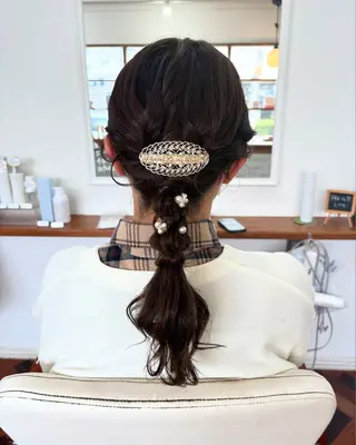 ヘアアレンジ 塔崎 りこのヘアスタイル