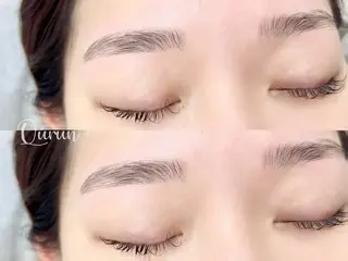 アイブロウ qurun かなえのマツエク・マツパデザイン