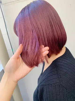 ショート カラー GO TODAY SHAiRE SALON 町田店所属・🫧大森 知夏🫧のヘアスタイル