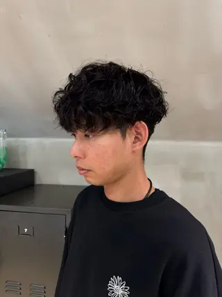 ショート パーマ Hina/ハイライト 、パーマモデル募集中のヘアスタイル