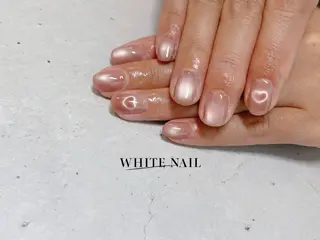ネイル WHITE NAIL ホワイトネイルのネイルデザイン