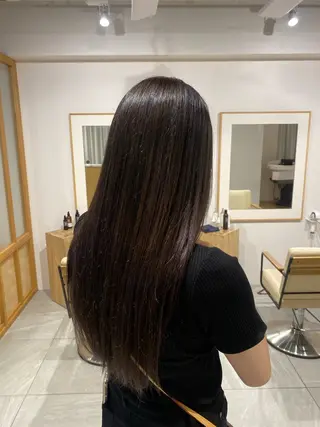 ロング knock所属・knock　國友 華乃のヘアスタイル