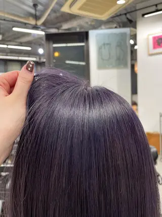 セミロング カラー ヘアアレンジ 韓国/ハイトーン/ ボブ🎀MIKU🎀のヘアスタイル