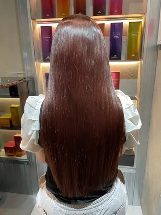 ロング 半個室サロンyoures hair 髪質改善トリートメント東新宿店所属・榊原竜弥 髪質改善/美髪作りのヘアスタイル