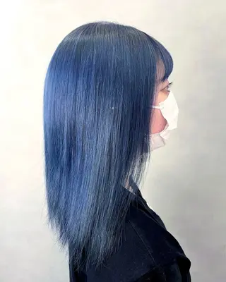 ミディアム カラー ブリーチ/髪質改善 Norikaのヘアスタイル