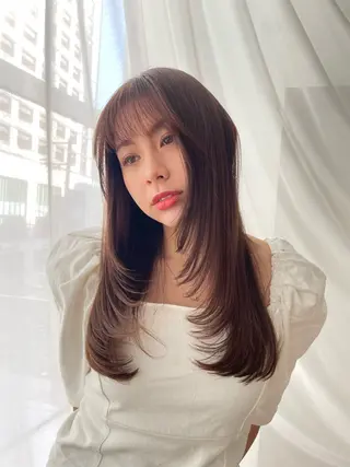 ロング Jr.スタイリスト 木村愛佳のヘアスタイル