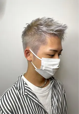 ショート 渋谷 メンズヘア⭐️ タニグチヨシユキのヘアスタイル