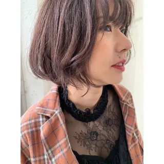 ショート カラー fio マナミのヘアスタイル