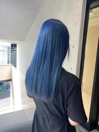 ロング カラー THESALONS所属・🤍ブリーチカラー /寄田龍樹🤍のヘアスタイル