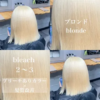 ショート ️💕淡いハイトーン 💕︎︎ひかるのヘアスタイル