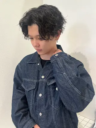 ミディアム パーマ keshiki🦋 Nanaのヘアスタイル