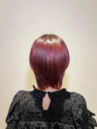 ショート カラー いまじゅく あおいのヘアスタイル