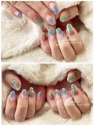 ネイル フルリール 【プライベートサロンのネイルデザイン