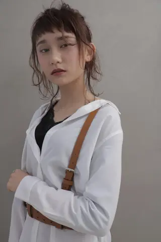 ミディアム カラー 代表　土屋ヒロユキ ショートカットのヘアスタイル