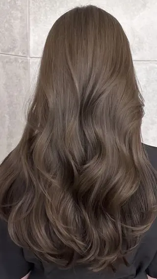 ロング カラー 韓国ヘア rin🎀のヘアスタイル