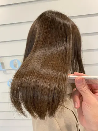 セミロング 髪質改善・縮毛矯正専門店 sisi所属・HACHI stylistのヘアスタイル