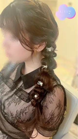 ヘアアレンジ 🌈ALEUM.🌈 アルムのマツエク・マツパデザイン