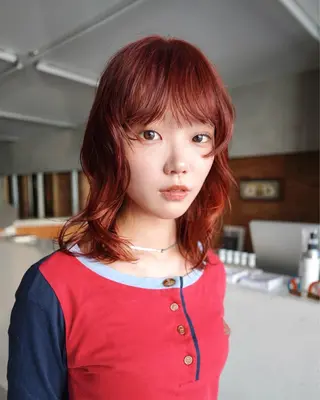 ショート カラー デザイン/レイヤー Kaito🐩/栄のヘアスタイル