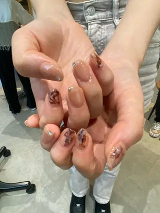 ネイル AO所属・RISAKO 艶髪モテヘア🎀府中のヘアスタイル