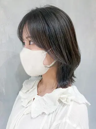 ミディアム カラー ITbyALBUM 浦和店のヘアスタイル