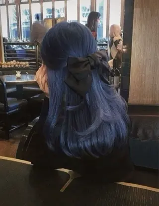 ロング カラー 韓国/うる艶カラー 💍ayana💍のヘアスタイル